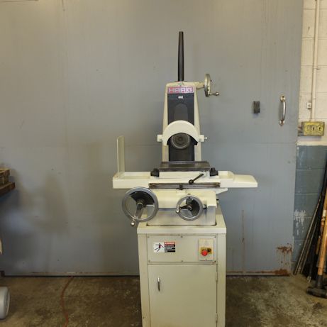 6 x 12 HARIG HAND FEED,1.5 HP,MAGNETIC CHUCK, 1990