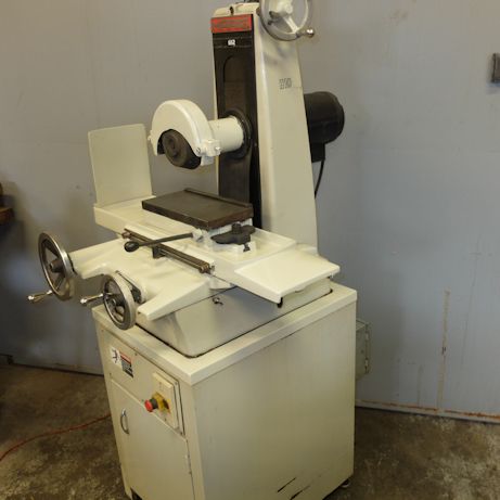6 x 12 HARIG HAND FEED,1.5 HP,MAGNETIC CHUCK, 1990