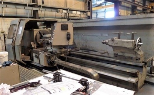 34 x 118 BINNS & BERRY No. 90-850,14.5 SPINDLE HOLE,FANUC OT CNC, 550 RPM