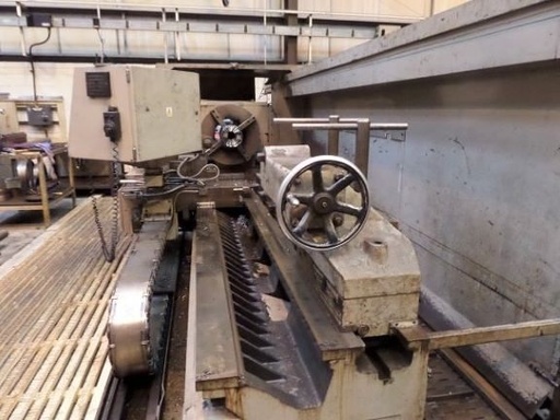 34 x 118 BINNS & BERRY No. 90-850,14.5 SPINDLE HOLE,FANUC OT CNC, 550 RPM
