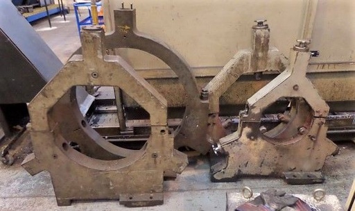 34 x 118 BINNS & BERRY No. 90-850,14.5 SPINDLE HOLE,FANUC OT CNC, 550 RPM