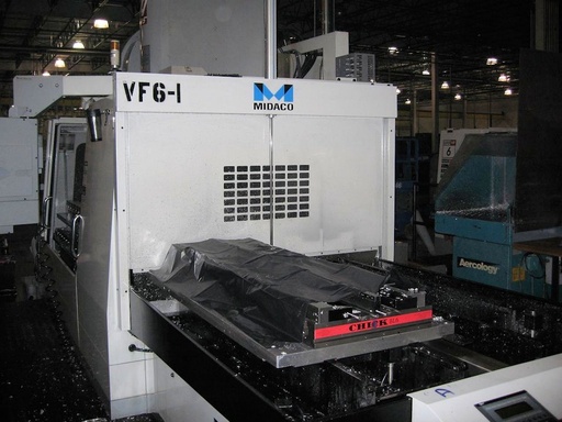 64 X, 32 Y, 30 Z, HAAS VF6SS,PALLET CHANGER,THRU SP CLNT,12,000 RPM,40ATC,2006