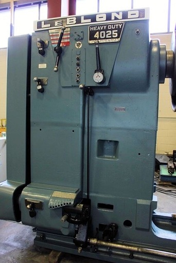 34 1/2 x 130 cc, LEBLOND 4025 NK,TAILSTOCK, 38 CHUCK,25 HP, 1961