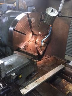 40/52 x 72 cc LODGE & SHIPLEY,DRO, STEADIES,TAILSTOCK,600 RPM,