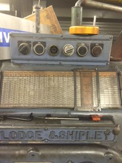 40/52 x 72 cc LODGE & SHIPLEY,DRO, STEADIES,TAILSTOCK,600 RPM,