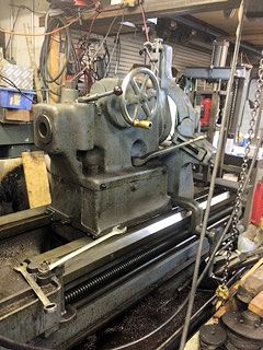 40/52 x 72 cc LODGE & SHIPLEY,DRO, STEADIES,TAILSTOCK,600 RPM,