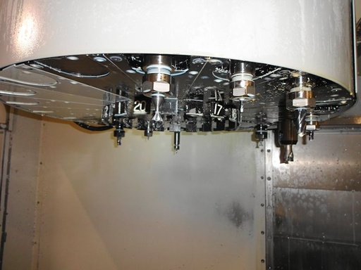 40 X, 20 Y, 20 Z, HAAS VF-3, 20 ATC, 40 TAPER, 7500 RPM, 1994