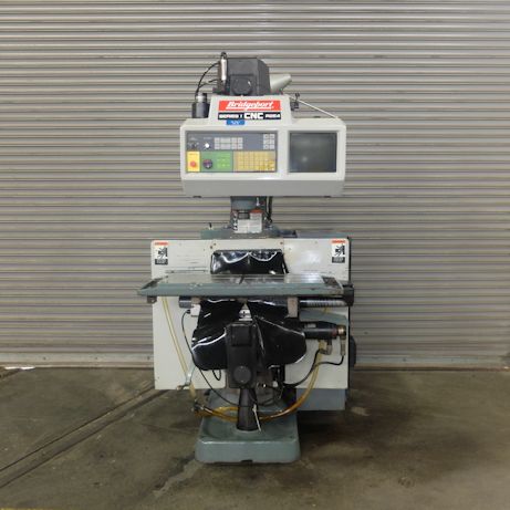 BRIDGEPORT SERIES I MODEL R2E4 CNC VERTICAL MILL WITH BOSS 9 CNC