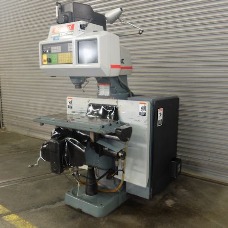 BRIDGEPORT SERIES I MODEL R2E4 CNC VERTICAL MILL WITH BOSS 9 CNC