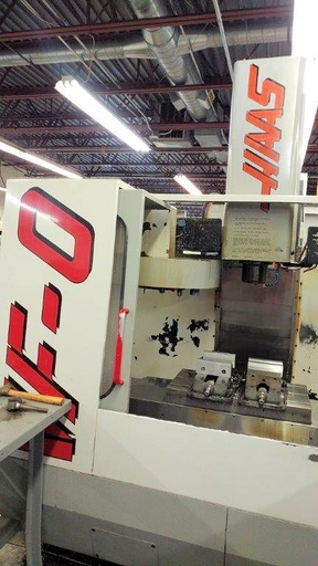 20 X, 16 Y, 20 Z, HAAS VF-0,7500 RPM,40 TPR,20 ATC,20 HP, RIGID TAPPING 1999