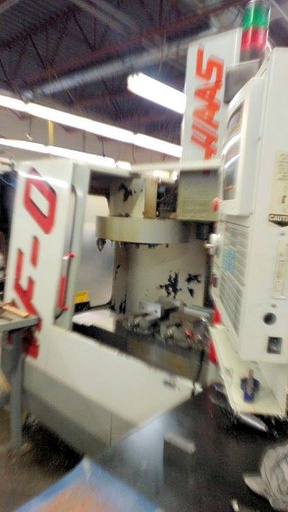 20 X, 16 Y, 20 Z, HAAS VF-0,7500 RPM,40 TPR,20 ATC,20 HP, RIGID TAPPING 1999