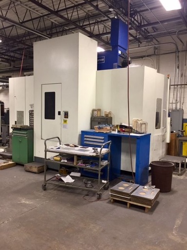 41.4 X, 33.53 Y, 35.42 Z, KITAMURA HX630,FULL 4TH AXIS,FANUC 16M,50 ATC, 2010