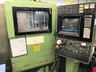 DAINICHI BX-45, FANUC 10TF, 8 Chk,2 1/2 BORE,10 TOOL TURRET,3500 RPM,CHIP CONV