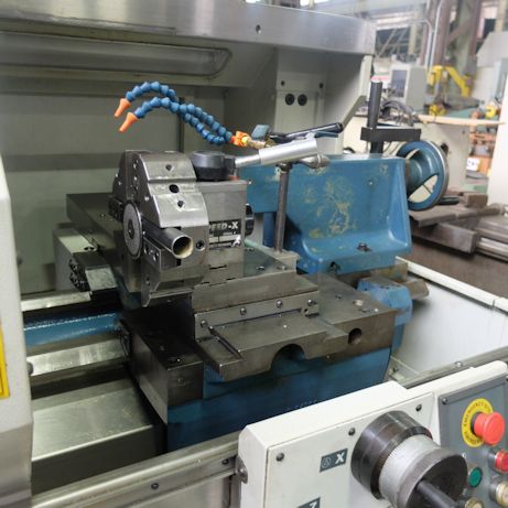 17 x 43 BRIDGEPORT ROMI MODEL M17,FANUC 21T CNC,4000 RPM,8 POS TURRET, 2001