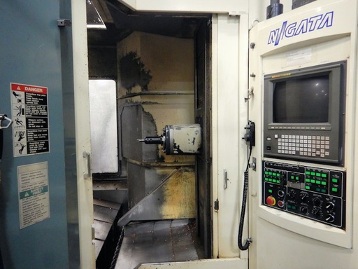 39.4 X, 33.5 Y, 29.5 Z OKUMA HN63C,4 AXIS,6500 RPM,25 HP,60ATC,50 TAPER, 1996