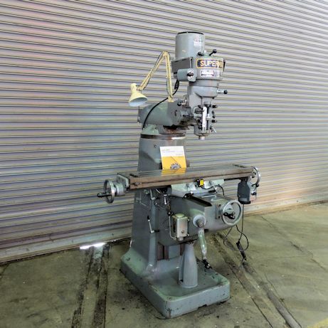 YCM 1 1/2 VA SUPERMAX,9 x 42 TABLE,29 X,12 Y,16 KNEE,5 QUILL,2720 RPM, R-8 TPR