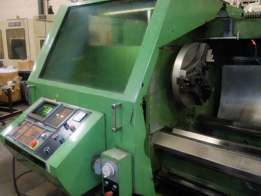 40 x 120 , GURUTZPE A1000,FANUC OT CNC/CRT,2 STEADIES, 2 TURRETS, 54 HP, 1988