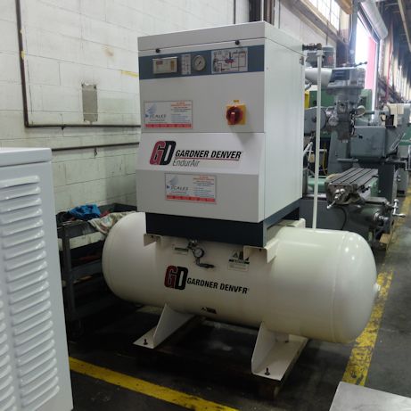 50 CFM, 125 PSI, GARDNER DENVER, No. EUB 99A, 15 HP, 2006,