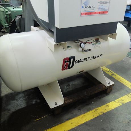 50 CFM, 125 PSI, GARDNER DENVER, No. EUB 99A, 15 HP, 2006,