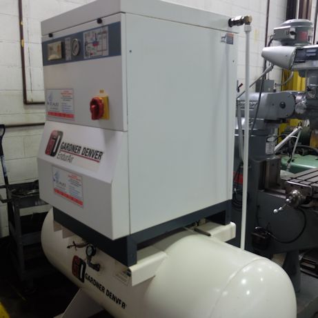 50 CFM, 125 PSI, GARDNER DENVER, No. EUB 99A, 15 HP, 2006,