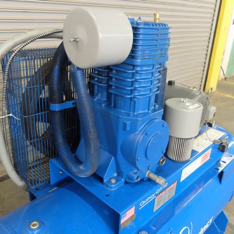 35 CFM 175 PSI QUINCY No. QT-10, 10 HP, 120 gallon TANK, 2010