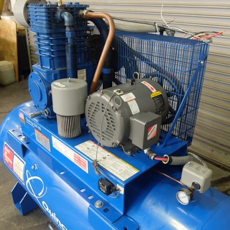 35 CFM 175 PSI QUINCY No. QT-10, 10 HP, 120 gallon TANK, 2010
