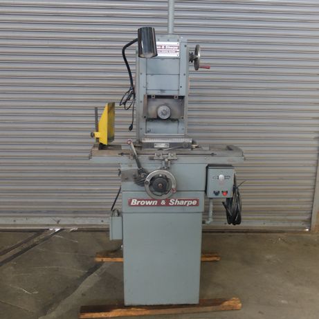 6 x 12 , BROWN & SHARPE MODEL 612,HAND FEED,6X 12 WALKER CHUCK, LEVER OPER TBLE