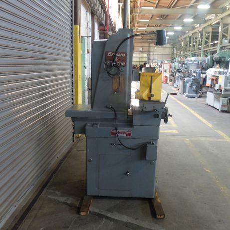 6 x 12 , BROWN & SHARPE MODEL 612,HAND FEED,6X 12 WALKER CHUCK, LEVER OPER TBLE