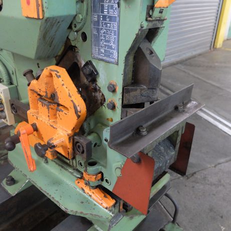 38 TON PEDDINGHAUS,9/16 IN 3/8,1 1/4 IN 3/16,FLAT SHEAR 4 X3.8 1978,