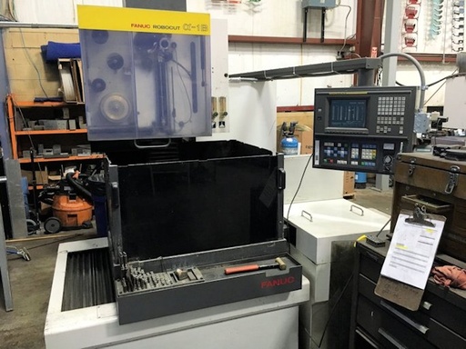 FANUC ALPHA 1B, FANUC CNC,27 x 20 TANK,AWT,18 X,12 Y, 30 DEG TAPER, 1994