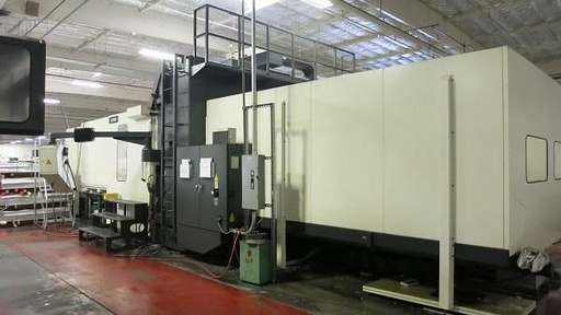 200 X, 134 Y, 42 Z, MIGTY VIPER PRW-5340,FANUC 21-MB CNC,60 ATC,50 TPR, 2007
