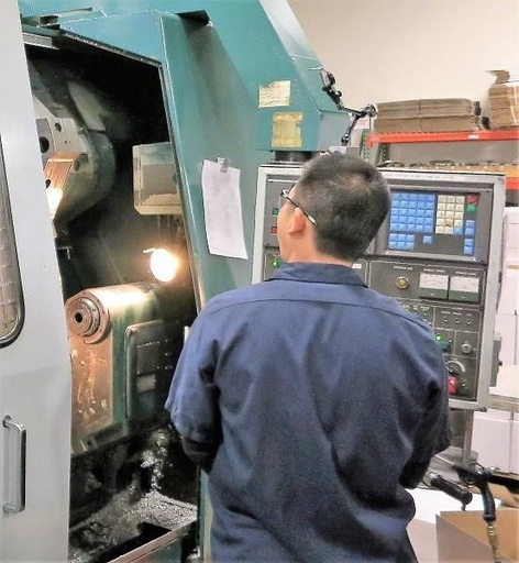 NAKAMURA TOME SLANT 4, FANUC 15T, 3 BORE,CHUCK, TAILSTOCK,12 POS TURRET,25 HP