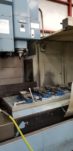 60 X, 25 Y, 25 Z, OKK KCV-600,CAT 50 TPR,30 HP,MELDAS CNC, TOOLCHANGER, 1999