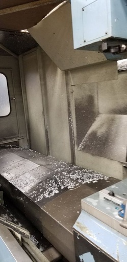 60 X, 25 Y, 25 Z, OKK KCV-600,CAT 50 TPR,30 HP,MELDAS CNC, TOOLCHANGER, 1999