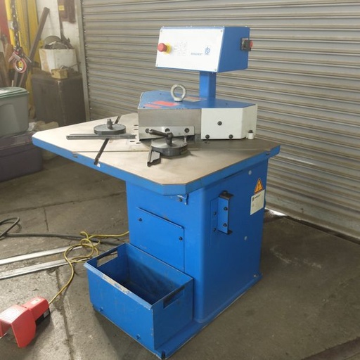 5/32 x 8 7/8 x BOSCHERT,8 7/8 90 deg notch,4.5 HP, hydraulic corner notcher