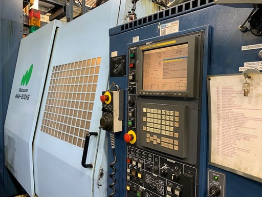 23.62 X, 23.62 Y, 24.6 Z, MATSUURA MAM600HG-PC27,27 PALLETS,CT 40,15000 RPM,2005