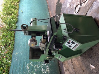 MODEL C, UNISON DEDTRU,10 REGULATING ROLL, 6 3/4 CROSS TRAVEL,6 X18 TABLE,1981