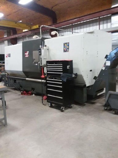 HAAS ST-40,HAAS CNC/CRT,LIVE TOOLING, 15 Chk, 7 BORE,TAILSTOCK, STEADY, 2013
