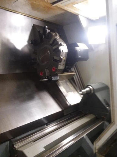 HAAS ST-40,HAAS CNC/CRT,LIVE TOOLING, 15 Chk, 7 BORE,TAILSTOCK, STEADY, 2013