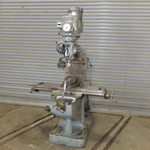 2J BRIDGEPORT,9 x 42 TABLE,26 X,12 Y.5 QUILL,16 KNEE,60-4200 RPM,R-8 TAPER