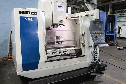 40 X, 18 Y, 18 Z, HURCO VM2,8000 RPM,20 HP, 16 ATC,HURCO MAX CNC, 2005