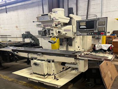 FRYER MB14, MILLTRONICS CENT 1 CNC/CRT,40 X,20 Y,21.75 Z,4200 RPM,40 TAPER