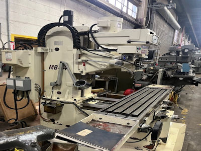 FRYER MB14, MILLTRONICS CENT 1 CNC/CRT,40 X,20 Y,21.75 Z,4200 RPM,40 TAPER