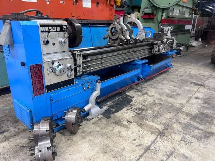 21 /28 x 120 JMK (Mazak)Gap Bed Engine Lathe, Model 530